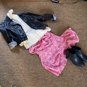 NWT. JCrew flared slip skirt